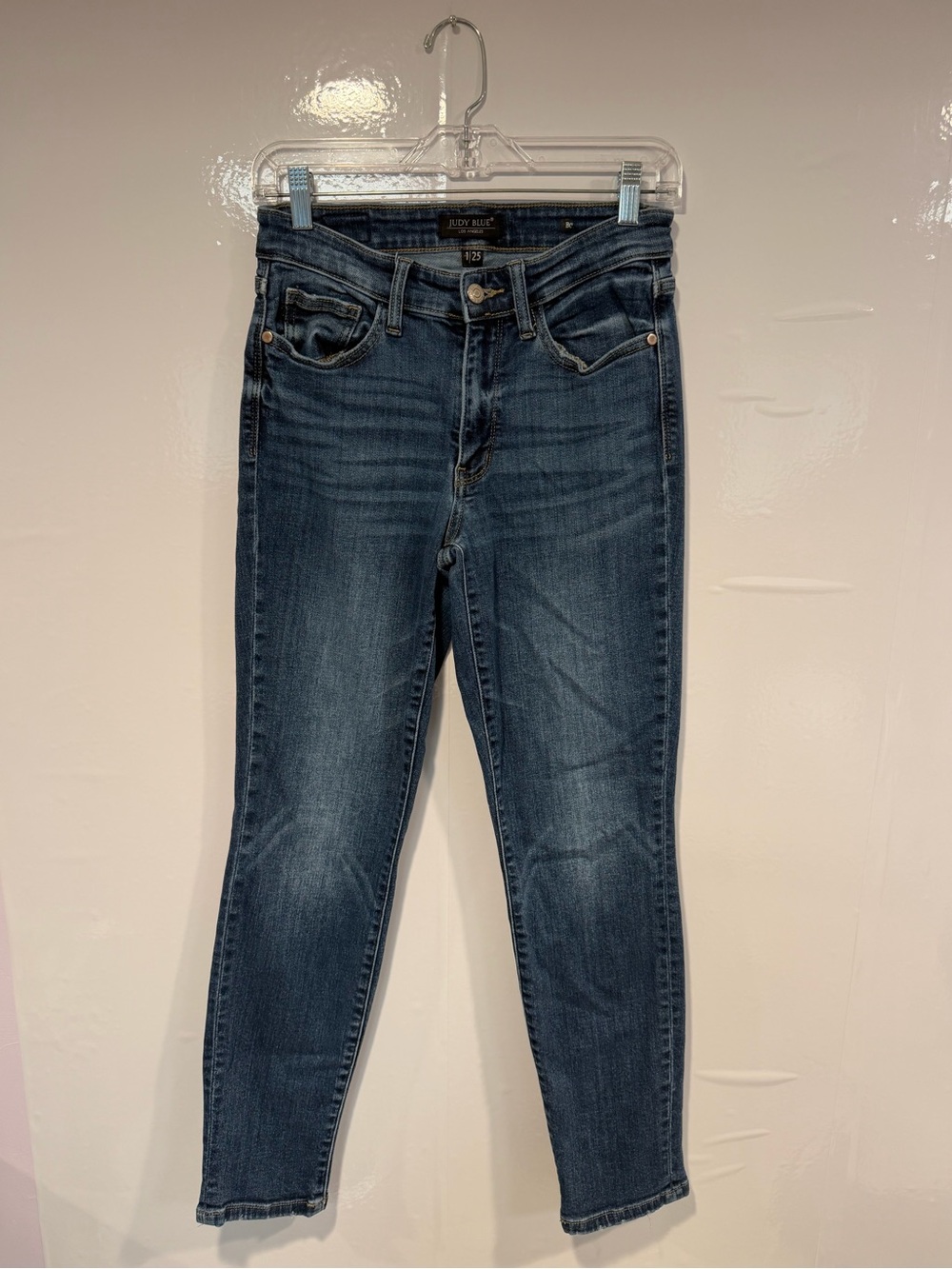 Judy‎ Blue Dark Indigo Boyfriend Fit Skinny Jeans